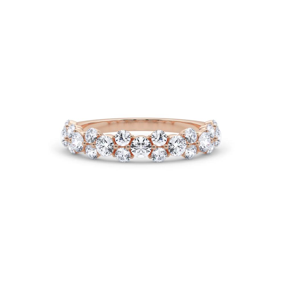  Lab Grown Diamond Anniversary Band in 14K Rose Gold (1 ct. tw.) – Image 1 of 6