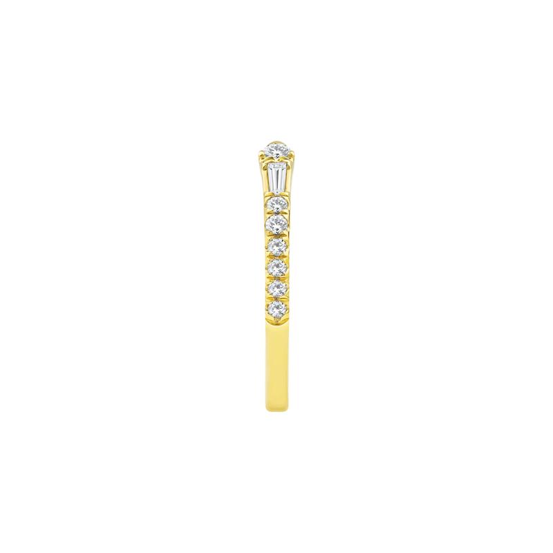 Lab Grown Diamond Open Anniversary Band in 14K Yellow Gold &#40;1/3 ct. tw.&#41; – Image 3 of 4