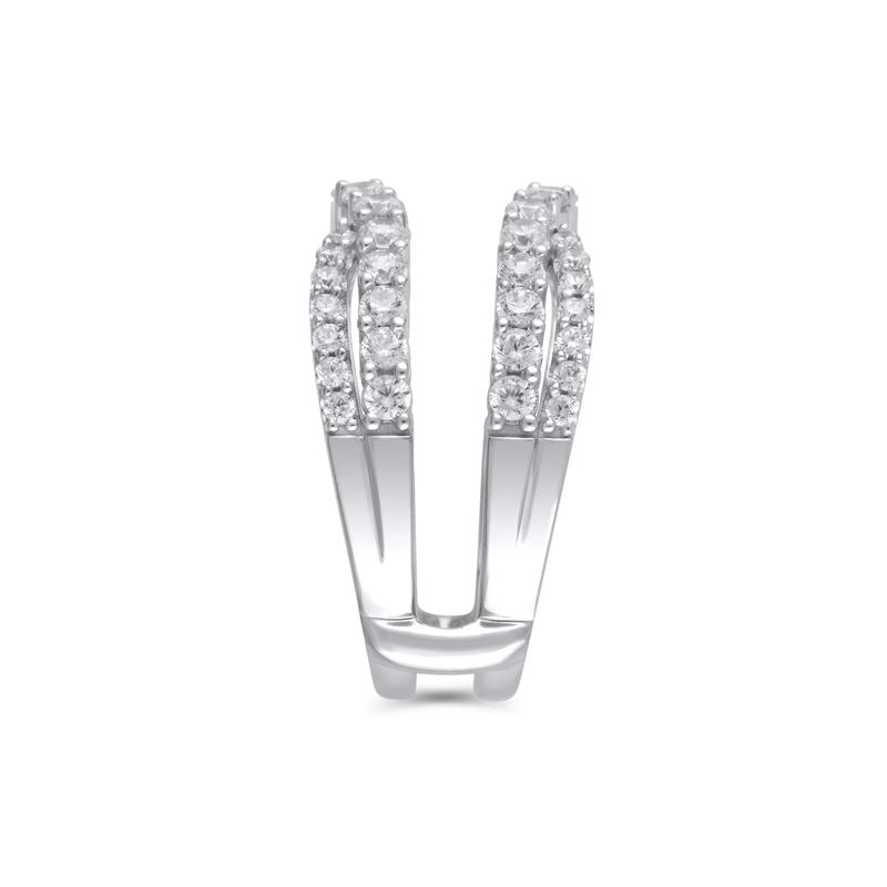 Lab Grown Diamond Ring Enhancer in 14K White Gold (1 1/4 ct. tw.) – Image 3 of 3