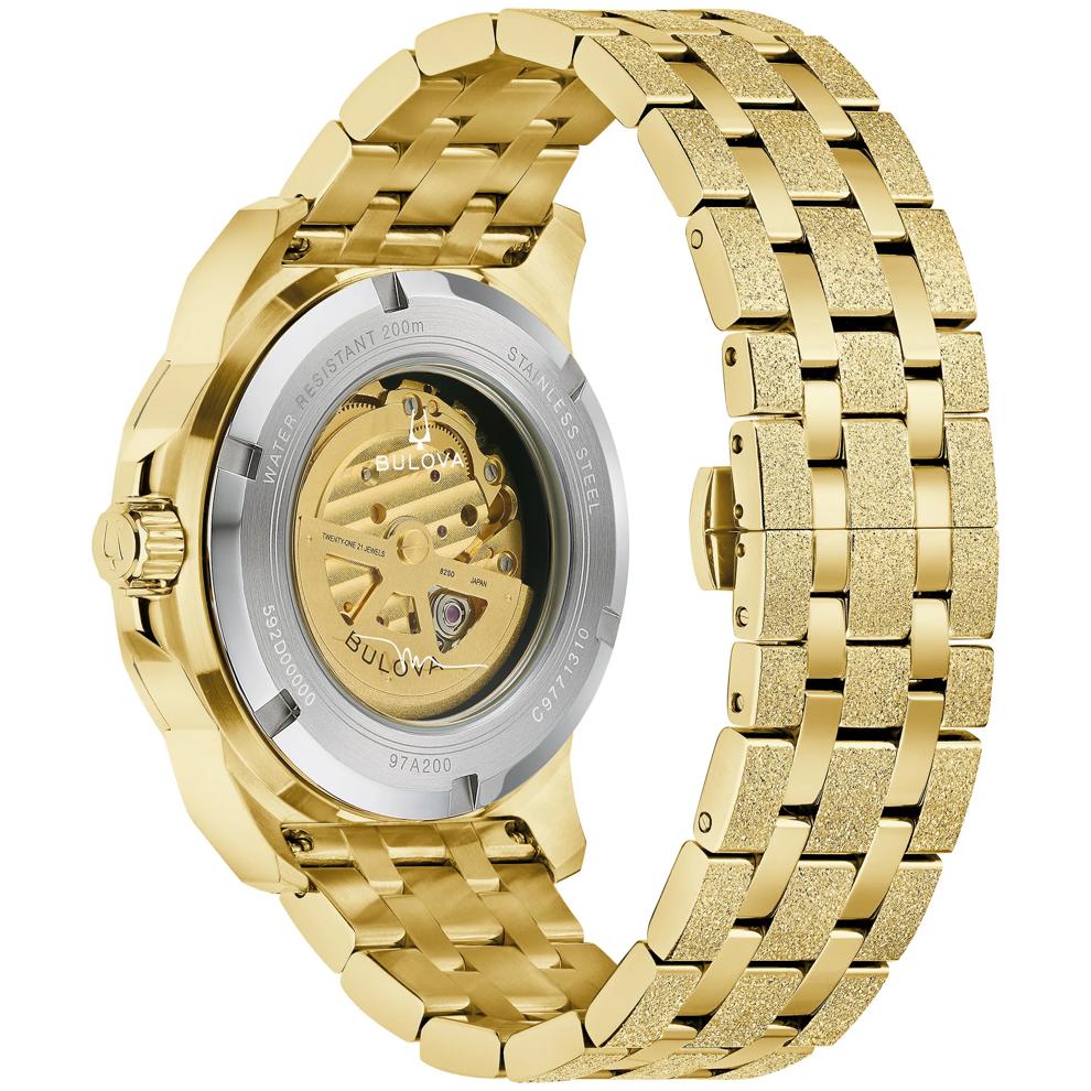 Men's Marc Anthony Marine Star Watch in Gold-Tone Stainless Steel – Image 3 of 3