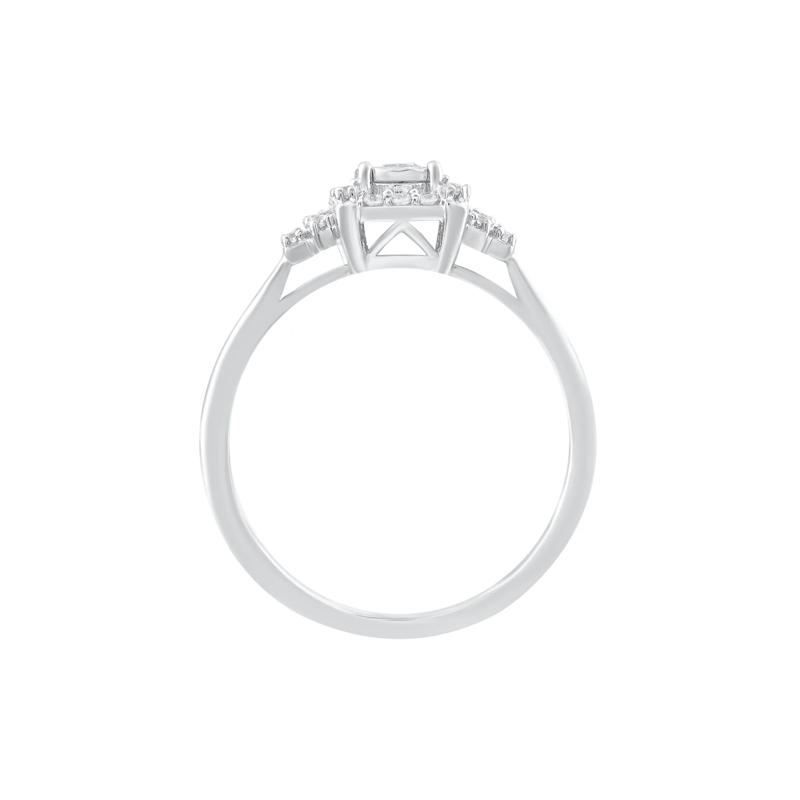 Diamond Ring in 10K White Gold (1/4 ct. tw.) – Image 2 of 3