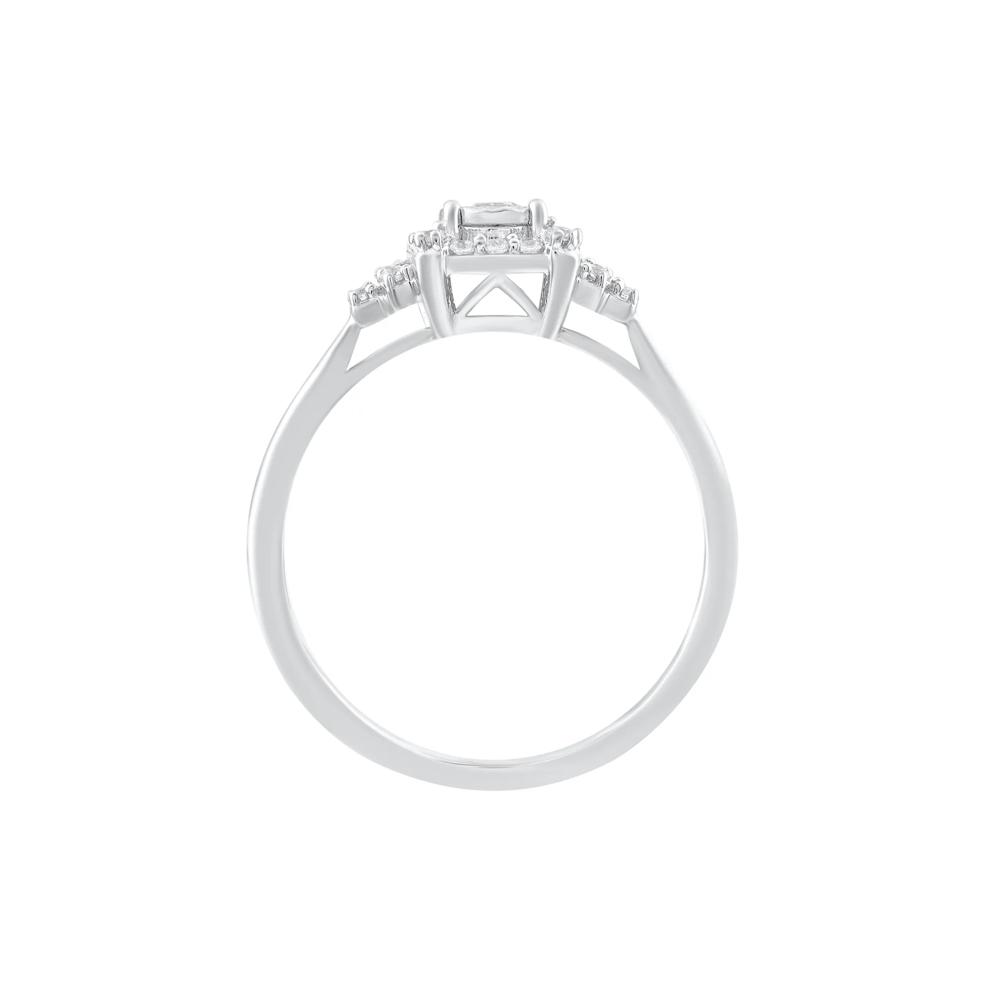Diamond Ring in 10K White Gold (1/4 ct. tw.) – Image 2 of 3