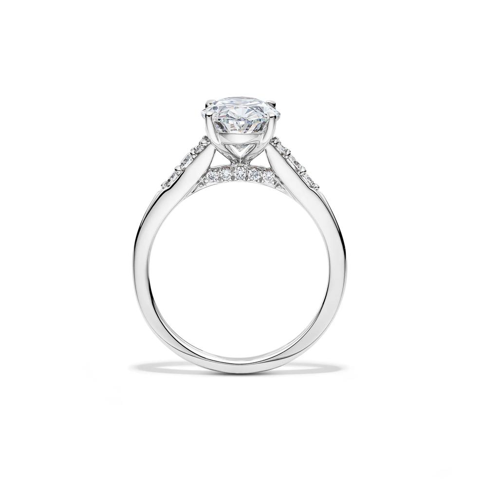Lab Grown Diamond Engagement Ring in 14K White Gold (2 3/4 ct. tw) – Image 2 of 4