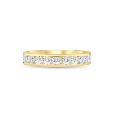 Diamond Channel Band in 14K Yellow Gold (1 ct. tw.)