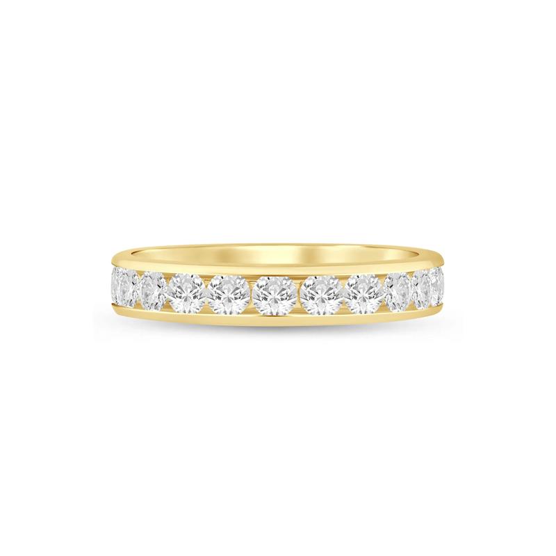 Diamond Channel Band in 14K Yellow Gold (1 ct. tw.) – Image 1 of 3