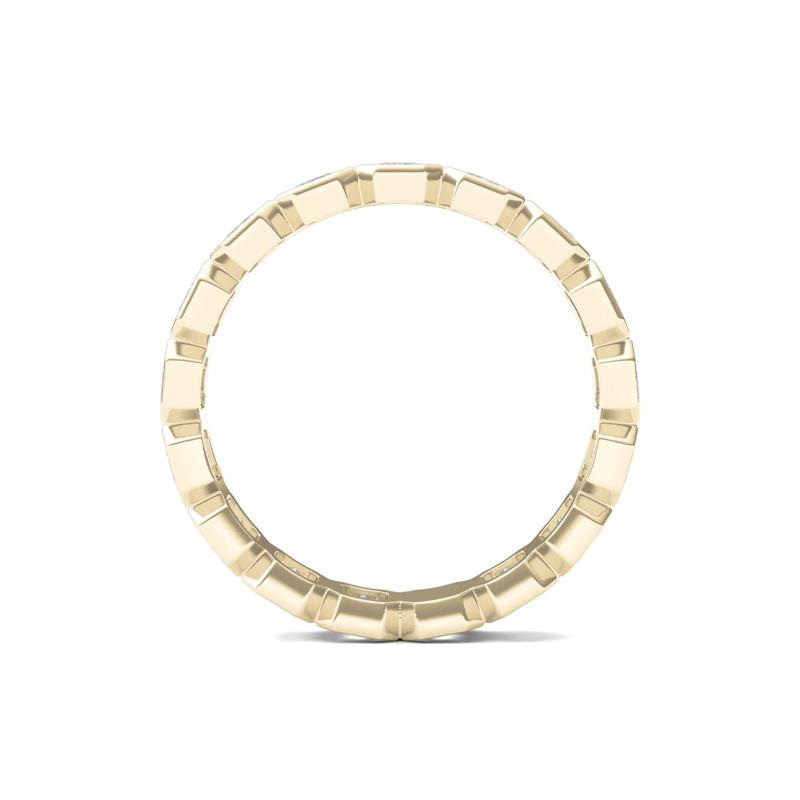 Emerald-Cut Diamond Bezel-Set Eternity Band in 14K Yellow Gold &#40;2 1/2 ct. tw.&#41; – Image 2 of 3