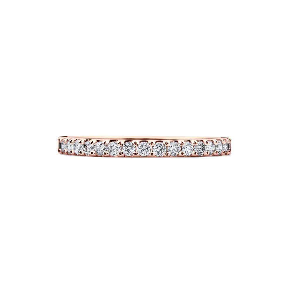 Diamond Anniversary Band in 14K Rose Gold (1/4 ct. tw.) – Image 1 of 4