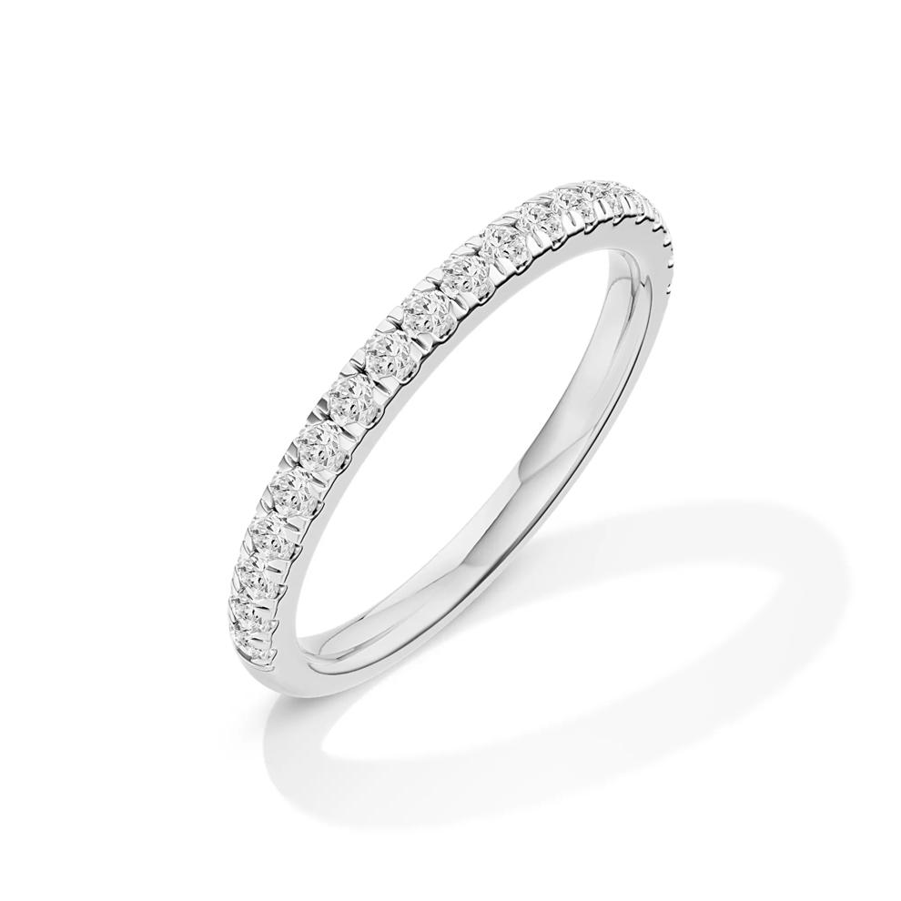 Lab Grown Diamond Emerald-Cut Center Engagement Set in 14K White Gold (4 ct. tw.) – Image 6 of 6