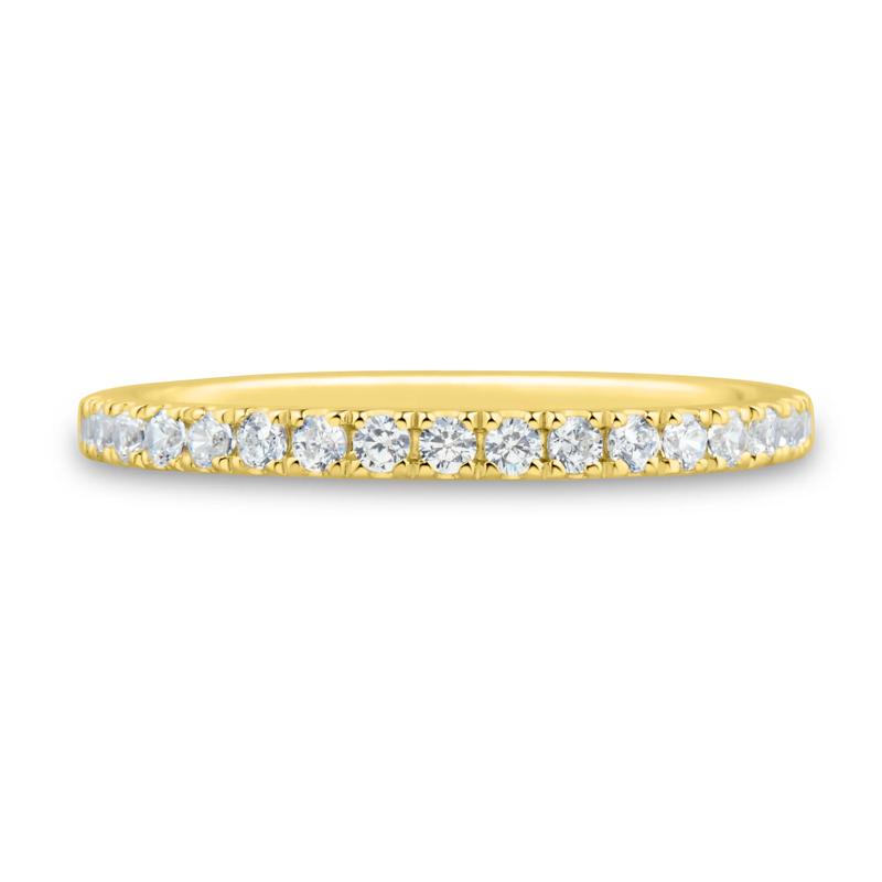 1/2 ct. tw. Brilliant-Cut Diamond Semi-Mount Engagement Ring in 14k Yellow Gold &#40;Setting Only&#41;  – Image 7 of 8