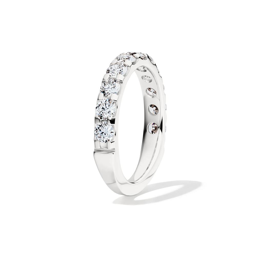 Lab Grown Diamond Anniversary Band Ring in Platinum (1 1/2 ct. tw.) – Image 3 of 3