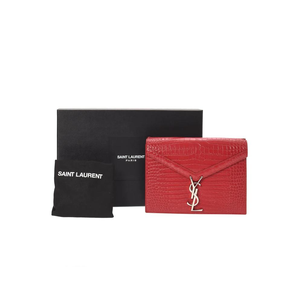 Pre-Owned Yves Saint Laurent Cassandra Flap Shoulder Bag – Image 3 of 8