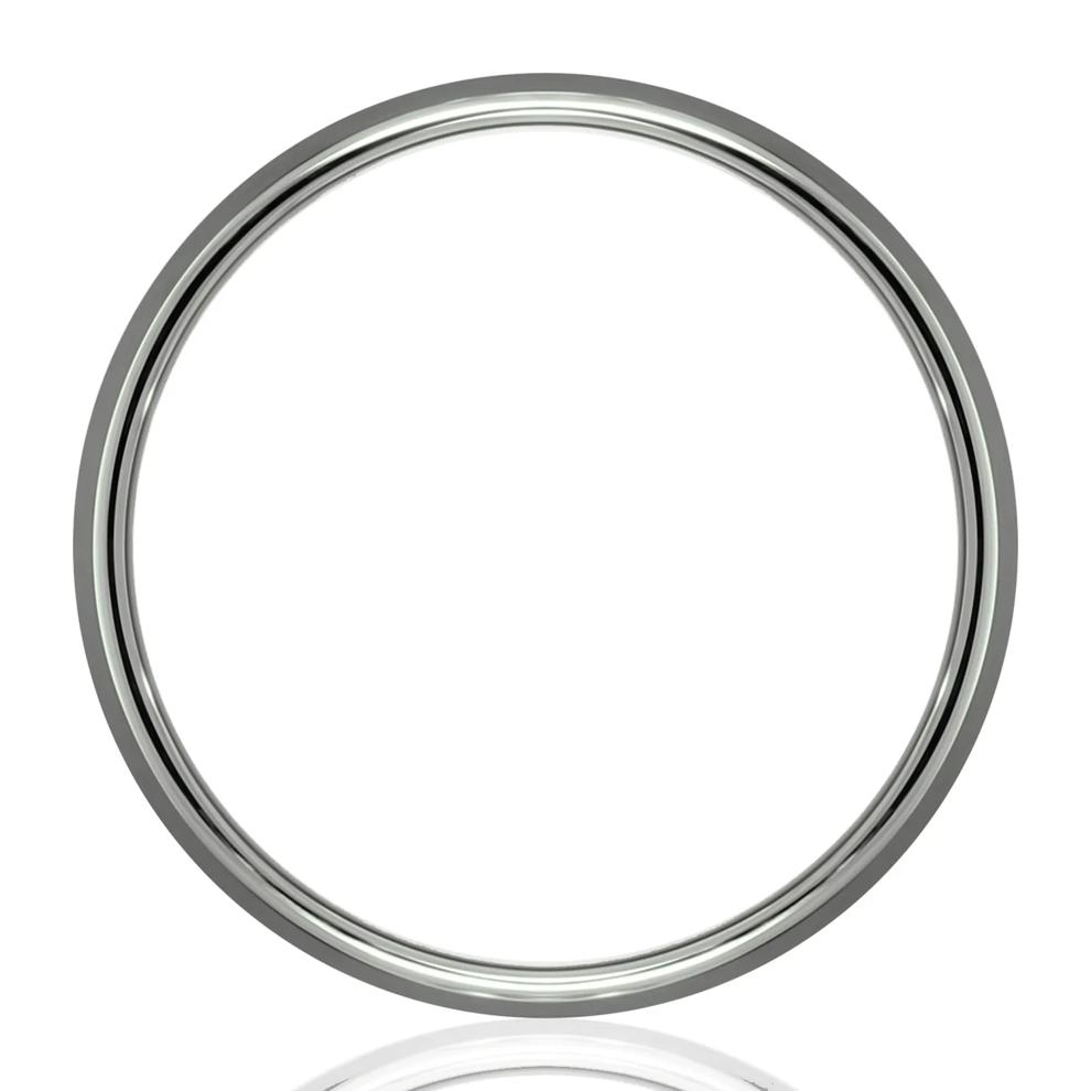Men's Black Satin Finish Band in Tantalum, 7MM – Image 2 of 3