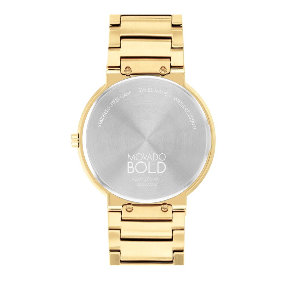 Men&rsquo;s Dress Watch in Yellow Gold-Tone Stainless Steel – Image 3 of 3