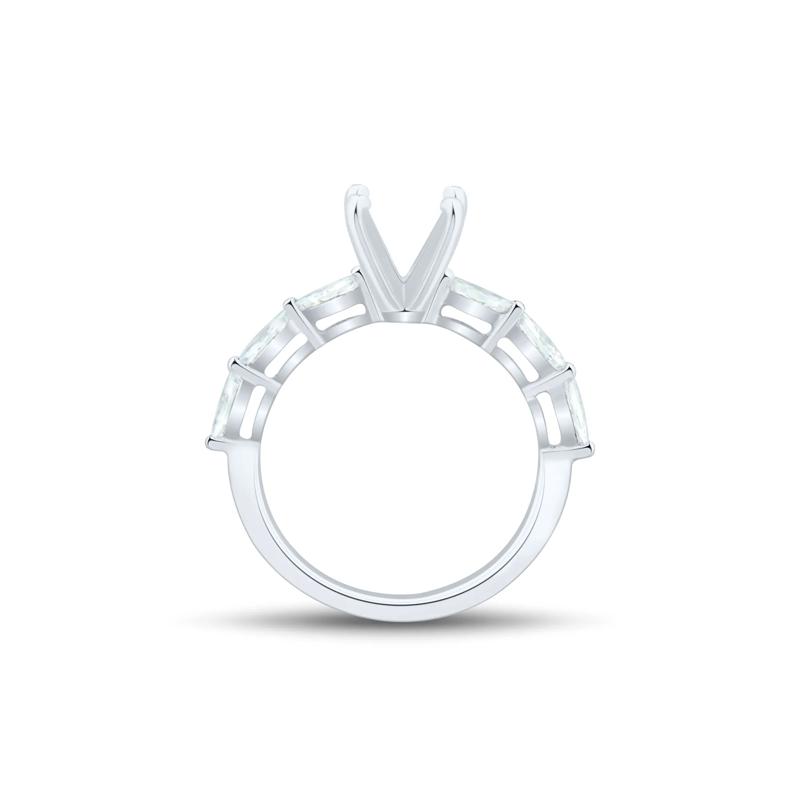 Lab Grown Diamond Semi-Mount in Platinum &#40;5/8 ct. tw.&#41; – Image 4 of 6