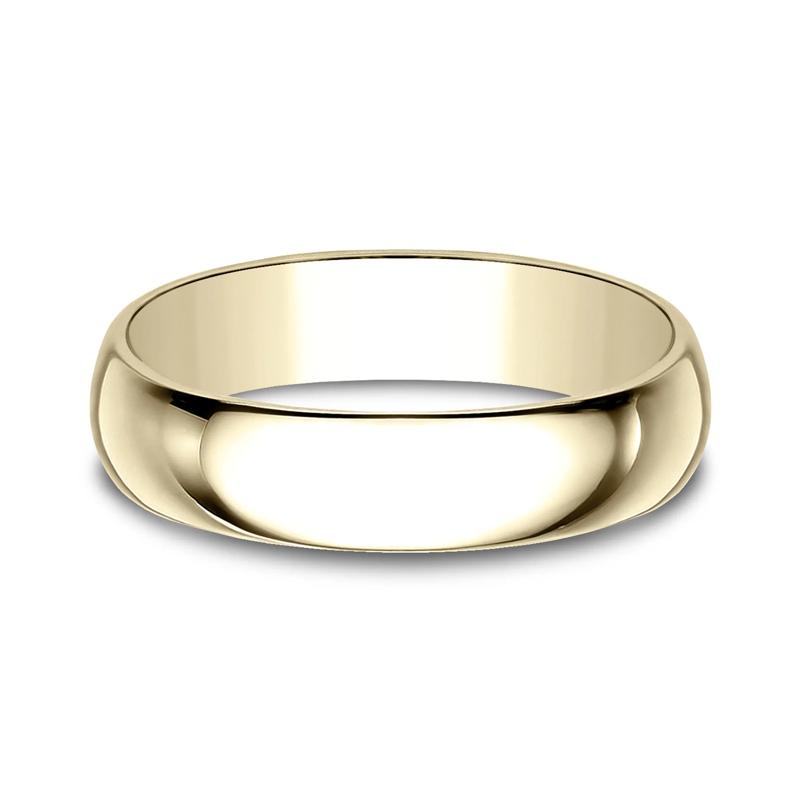 Wedding Band in 10K Yellow Gold, 5MM – Image 1 of 3