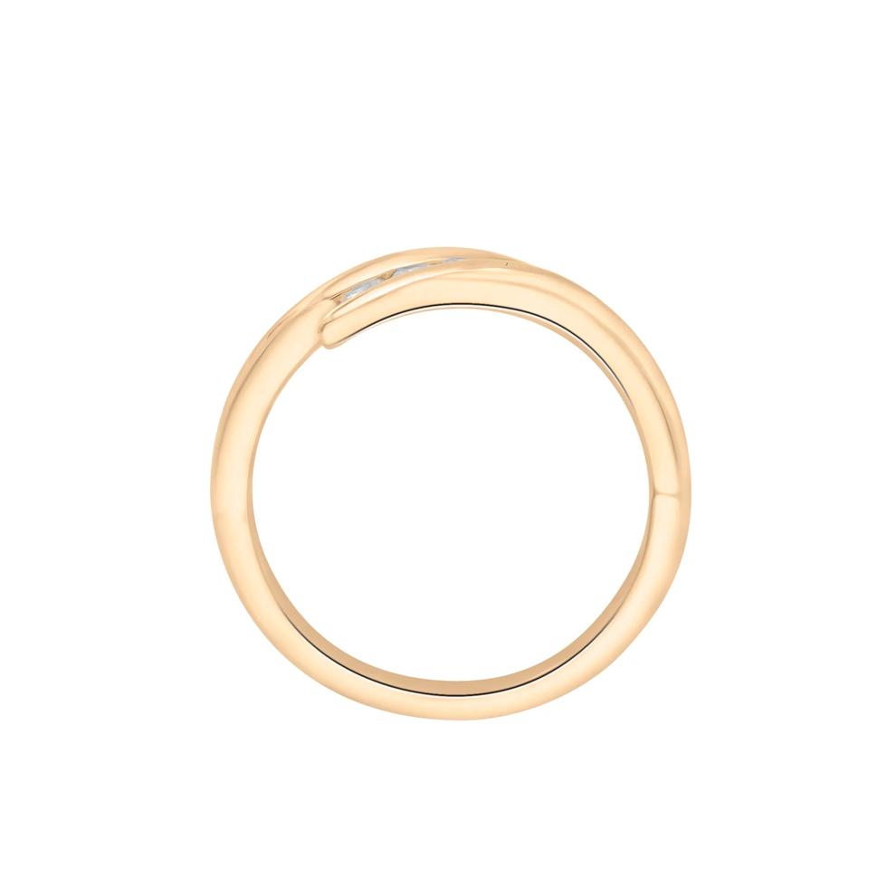 Diamond Bypass Ring in 10K Yellow Gold (1/4 ct. tw.) – Image 2 of 5