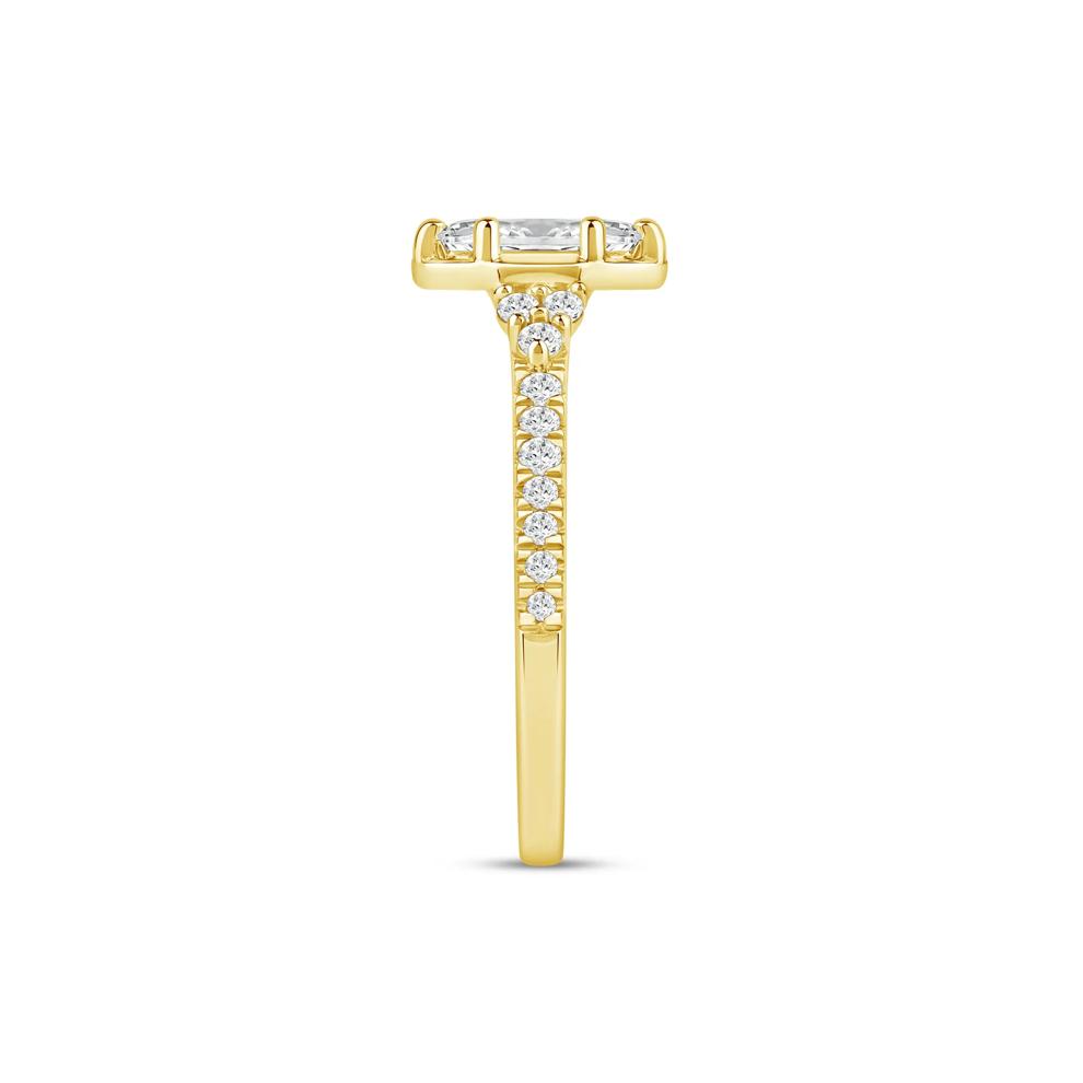 Marquise Diamond Engagement Ring in 14K Yellow Gold (3/4 ct. tw.) – Image 3 of 4