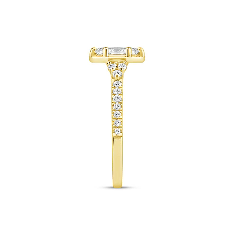 Marquise Diamond Engagement Ring in 14K Yellow Gold (3/4 ct. tw.) – Image 3 of 4