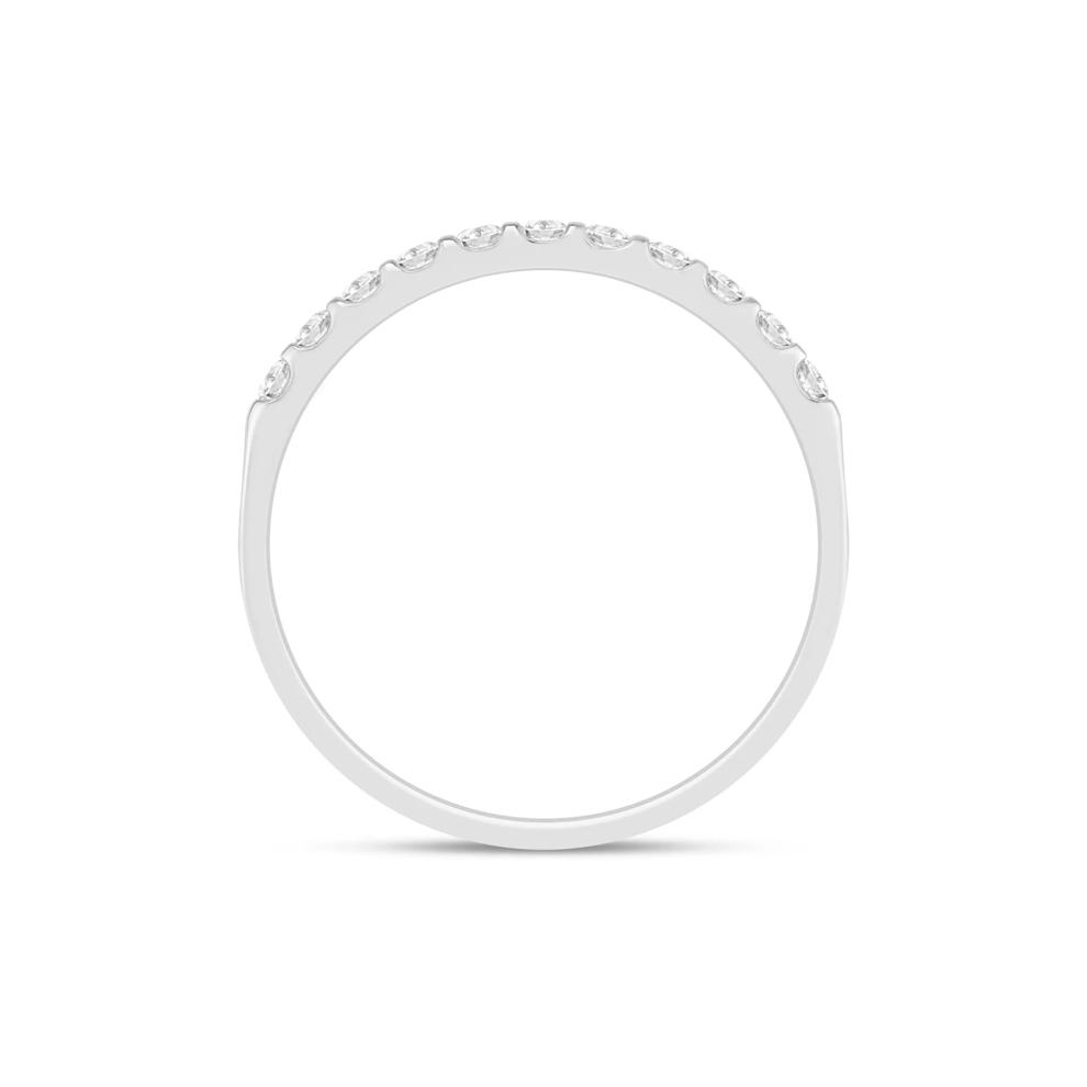 Diamond Band in 10K White Gold (1/7 ct. tw.) – Image 2 of 3