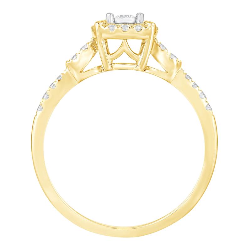 Diamond Promise Ring in 10K Yellow Gold &#40;1/4 ct. tw.&#41;  – Image 2 of 3