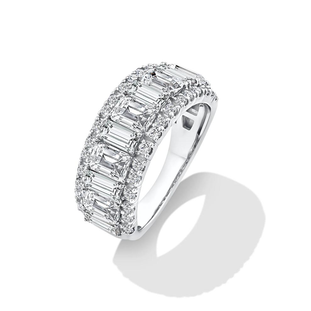 Lab Grown Diamond Band in 10K White Gold (3 1/2 ct. tw.) – Image 4 of 4