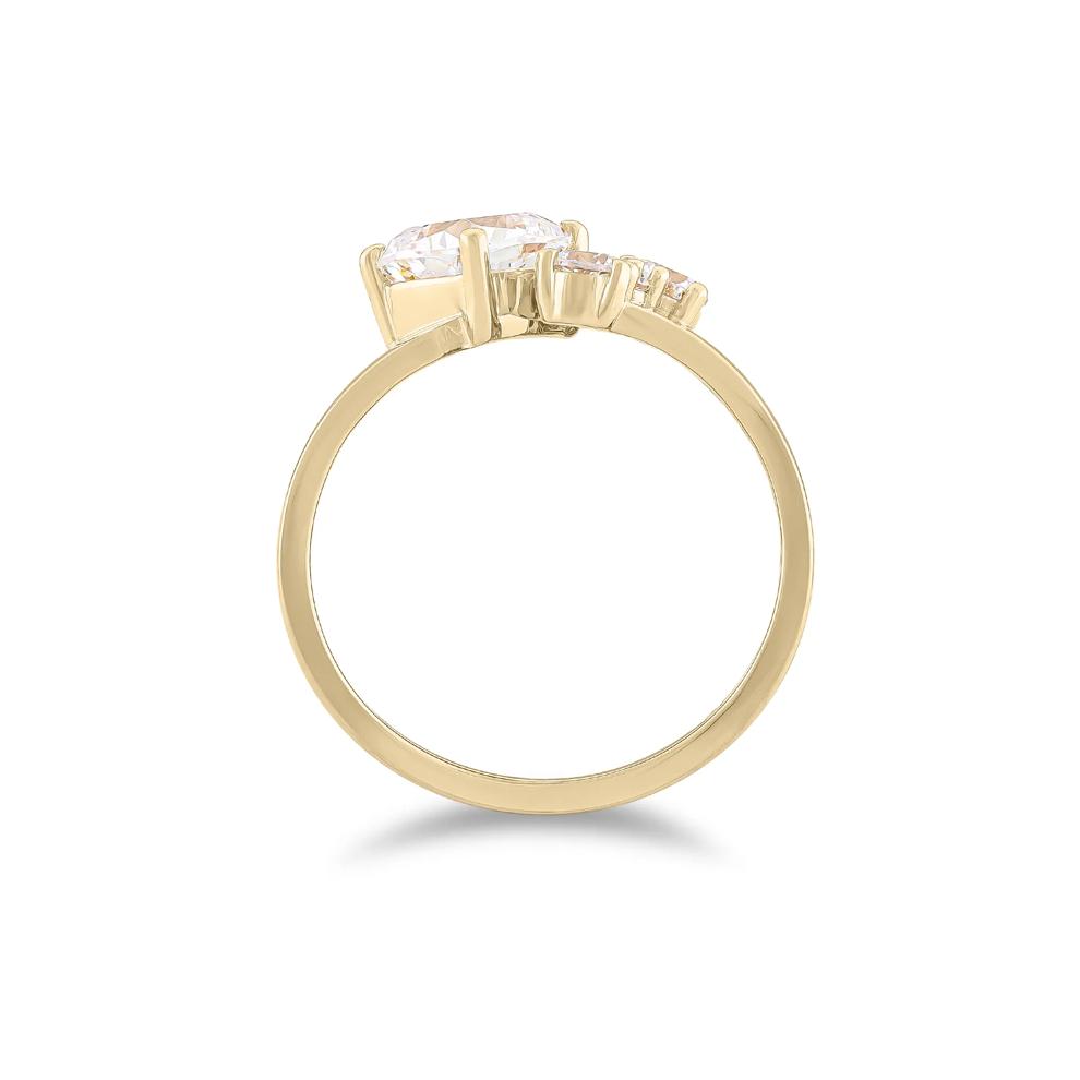 Lab Grown Diamond Cushion-Cut Band in 14K Yellow Gold (1 1/2 ct. tw.) – Image 2 of 4