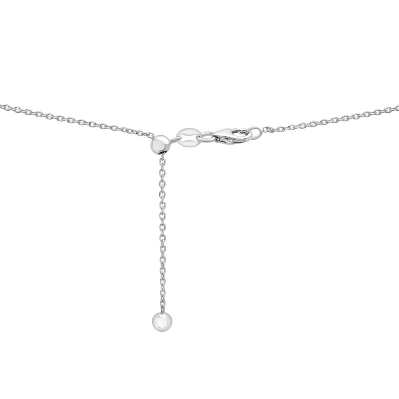 Diamond Necklace in Sterling Silver &#40;1/2 ct. tw.&#41; – Image 4 of 4