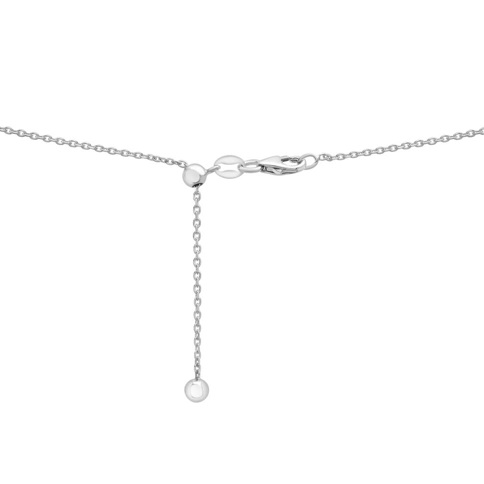Diamond Necklace in Sterling Silver (1/2 ct. tw.) – Image 4 of 4