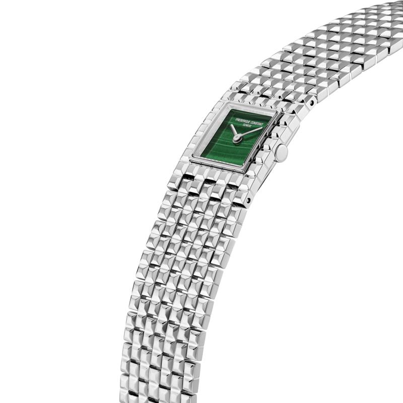 Ladies' Classics Manchette Watch With a Green Dial and Stainless Steel Bracelet – Image 3 of 3