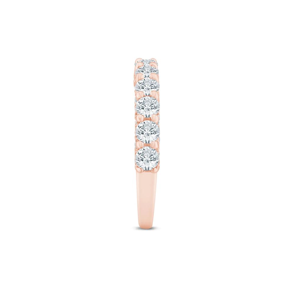 Lab Grown Diamond Wedding Band in 14K Rose Gold (1 1/2 ct. tw.) – Image 3 of 3