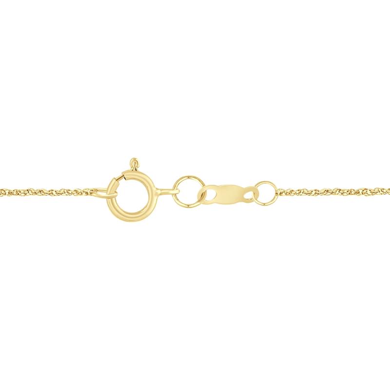 Lab Grown Diamond Cross Pendant in 14K Yellow Gold &#40;1/3 ct. tw.&#41; – Image 3 of 3