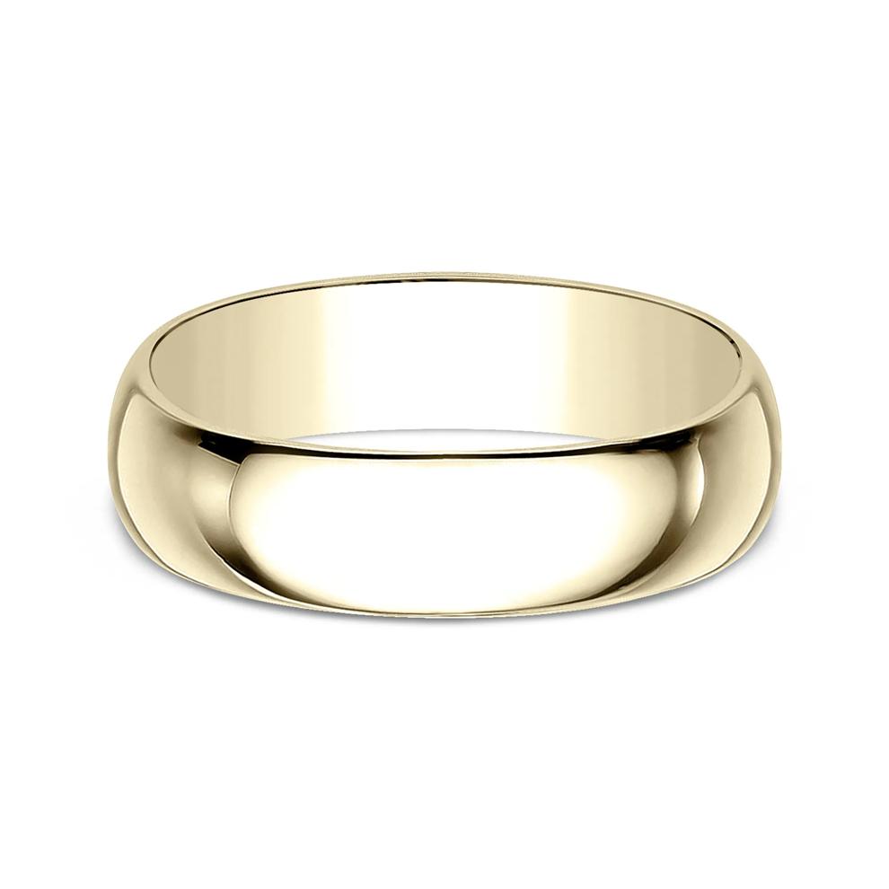Wedding Band in 10K Yellow Gold, 7MM – Image 1 of 3
