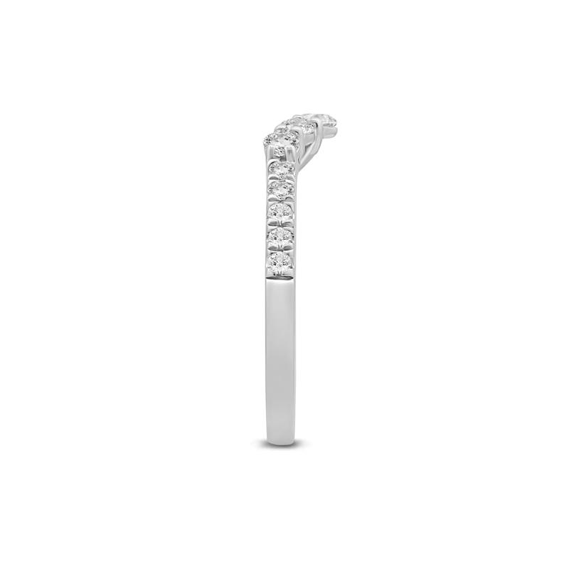 Lab Grown Diamond Contour Band in 14K White Gold &#40;1/2 ct. tw.&#41;  – Image 3 of 3