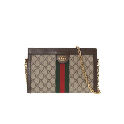 Pre-Owned Gucci Ophidia Chain Shoulder Bag Small Shoulder