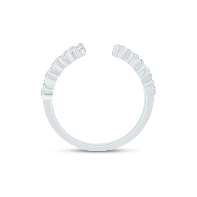 Lab Grown Diamond S-Link Open Band in 14K White Gold &#40;1/3 ct. tw.&#41; – Image 2 of 3