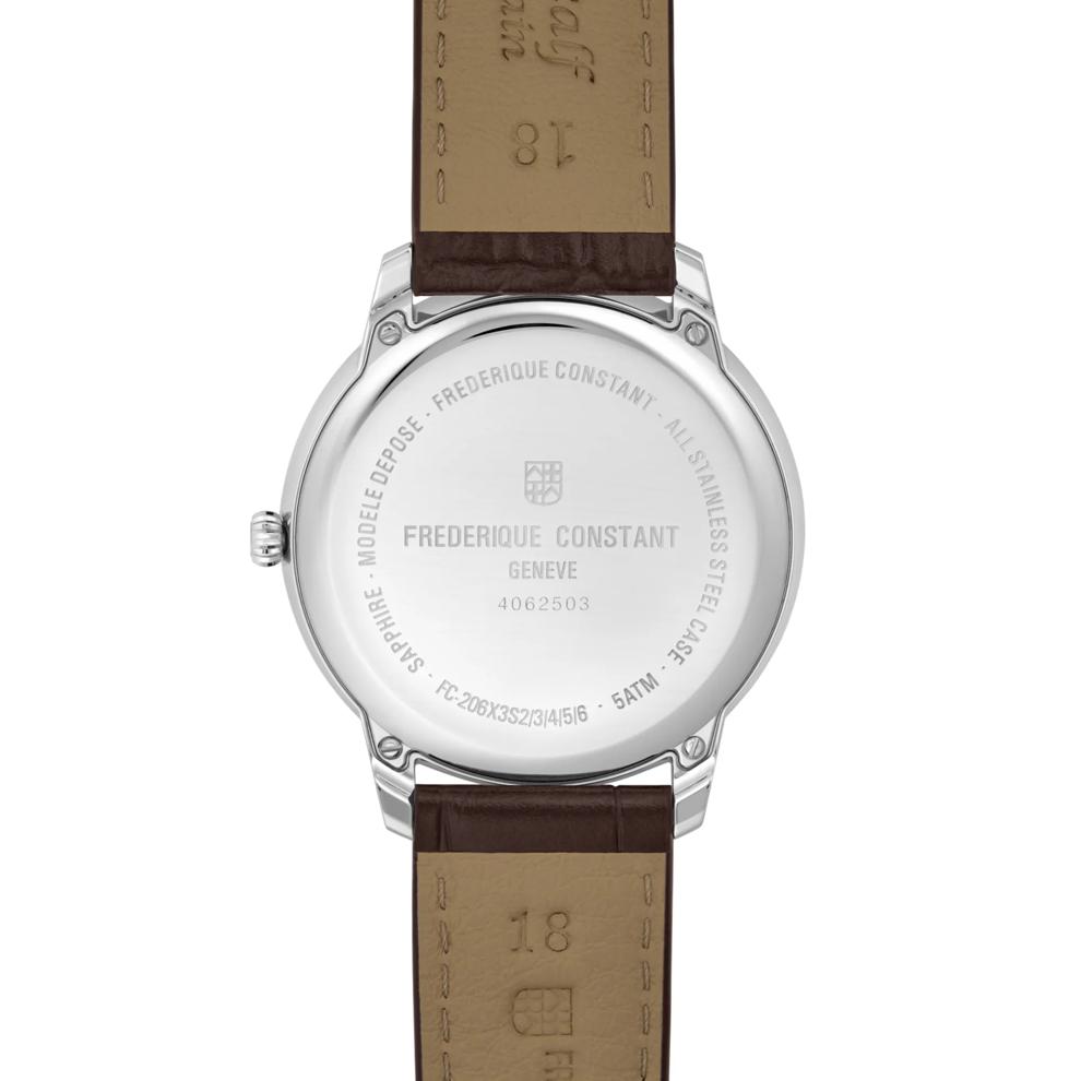 Men's Classics Moneta Moonphase Watch in Brown Leather – Image 2 of 3