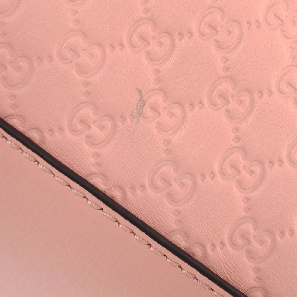 Pre-Owned Gucci Zippered Satchel Top Handle Bag – Image 8 of 8
