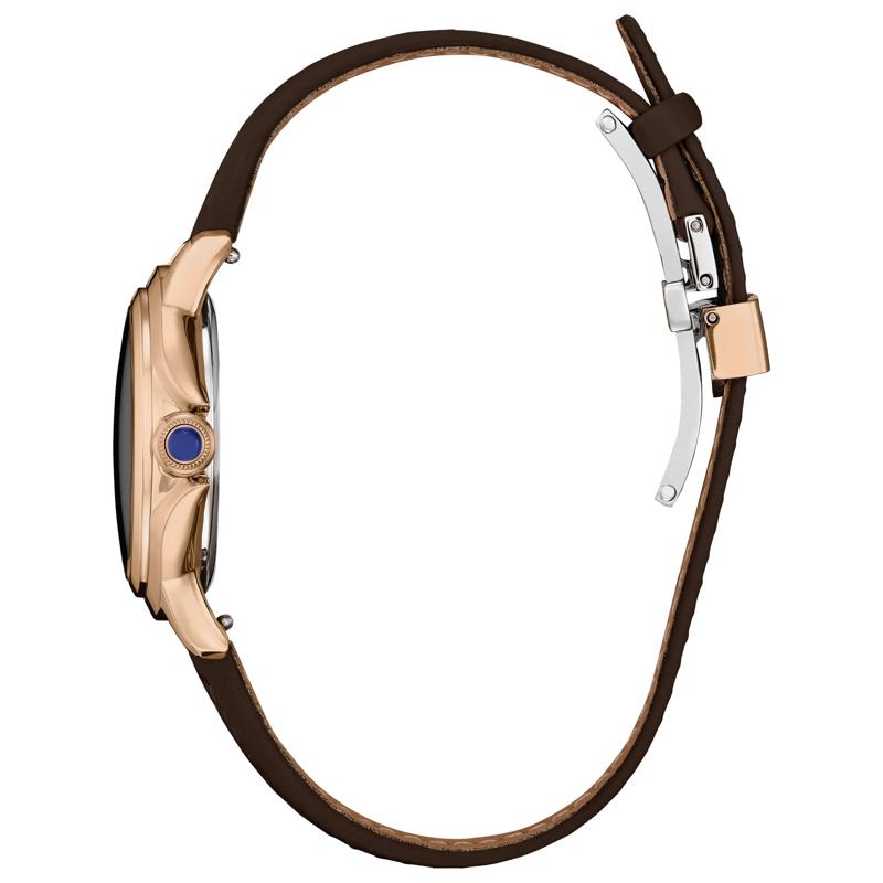 Ladies&#39; L Ceci Watch in Black Leather. – Image 2 of 4