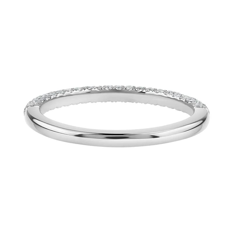 Brooke Lab Grown Diamond Brooke Wedding Band in 14K White Gold &#40;3/8 ct. tw.&#41; – Image 5 of 5