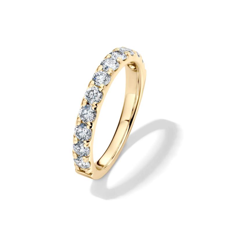 Diamond Anniversary Band in 14K Yellow Gold &#40;1/2 ct. tw.&#41; – Image 4 of 4