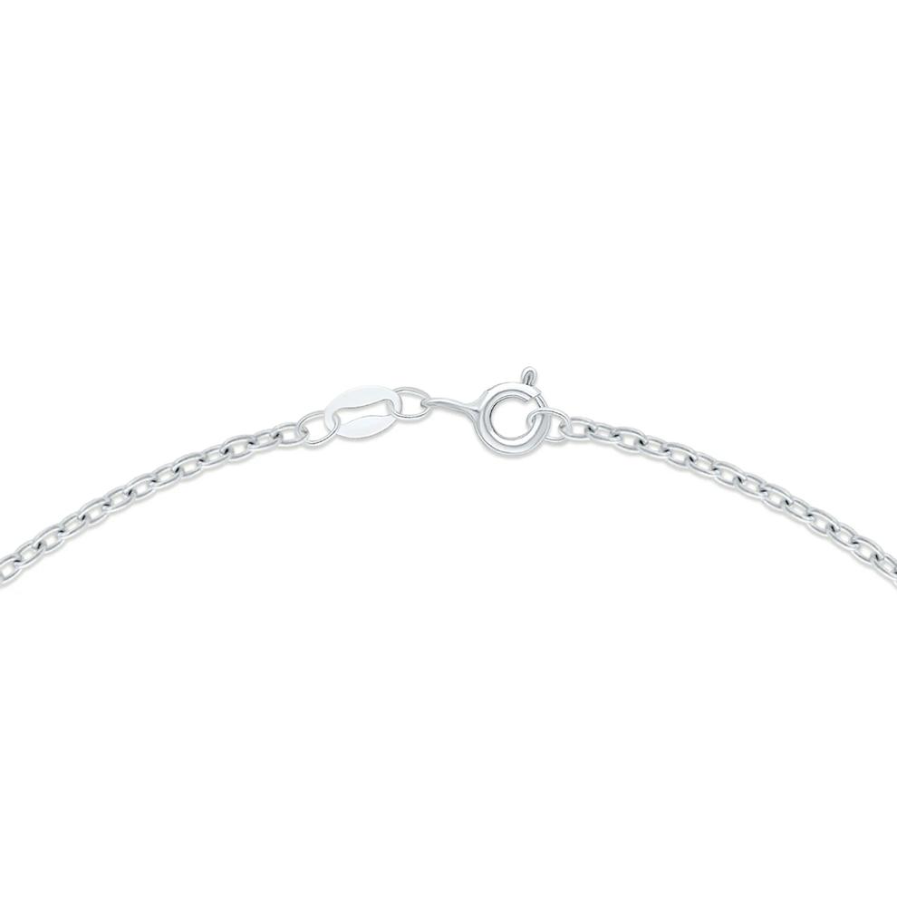 Diamond Star Pendant Necklace in Sterling Silver (1/10 ct. tw.) – Image 4 of 4