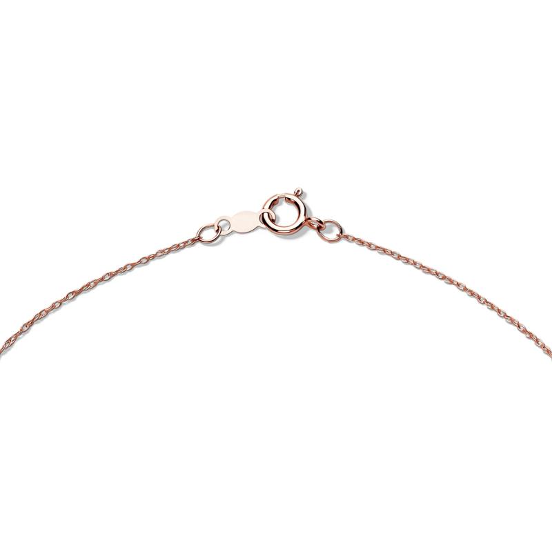 Lab Grown Diamond Three-Stone Pendant in 14K Rose Gold &#40;1 ct. tw.&#41; – Image 3 of 4