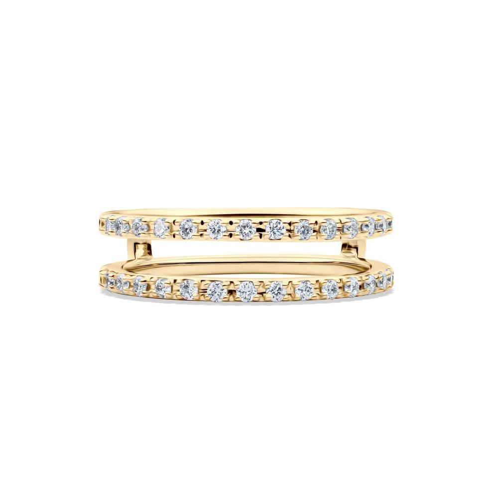 Lab Grown Diamond Straight Insert in 14K Yellow Gold (1/3 ct. tw.) – Image 1 of 4