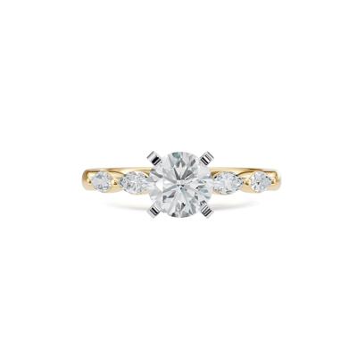 Lab Grown Diamond Semi-Mount Engagement Ring