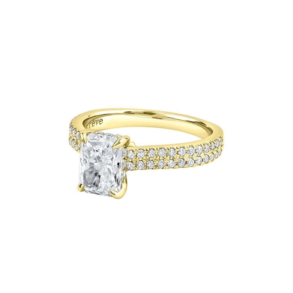Diana Lab Grown Diamond Ring in 14K Yellow Gold (2 ct. tw.) – Image 4 of 5