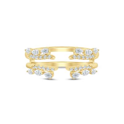 Lab Grown Diamond Insert in 14K Yellow Gold (1/2 ct. tw.)
