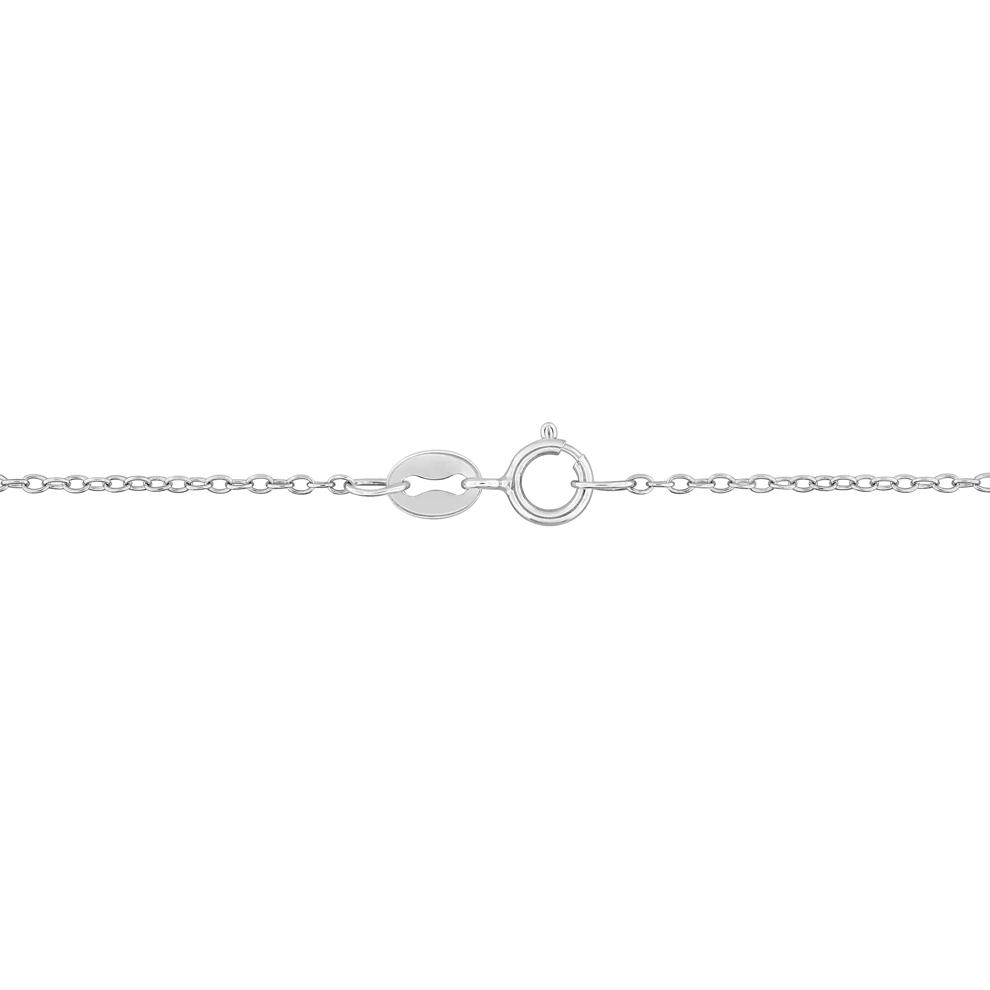 Freshwater Cultured Pearl Four-Prong Pendant Necklace in Sterling Silver  – Image 2 of 2