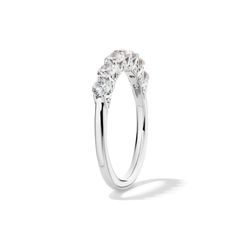 Lab Grown Diamond Seven-Stone Band in 14K White Gold (1 ct. tw.)  – Image 3 of 4