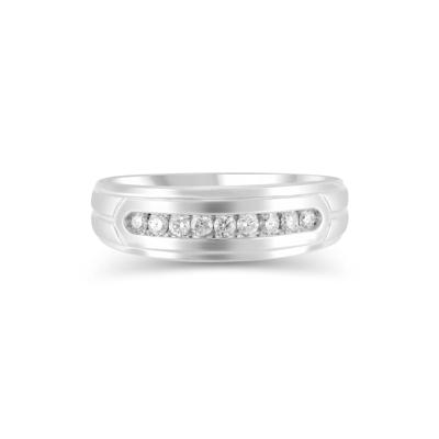 Men's Diamond Band in Platinum (1/4 ct. tw.)