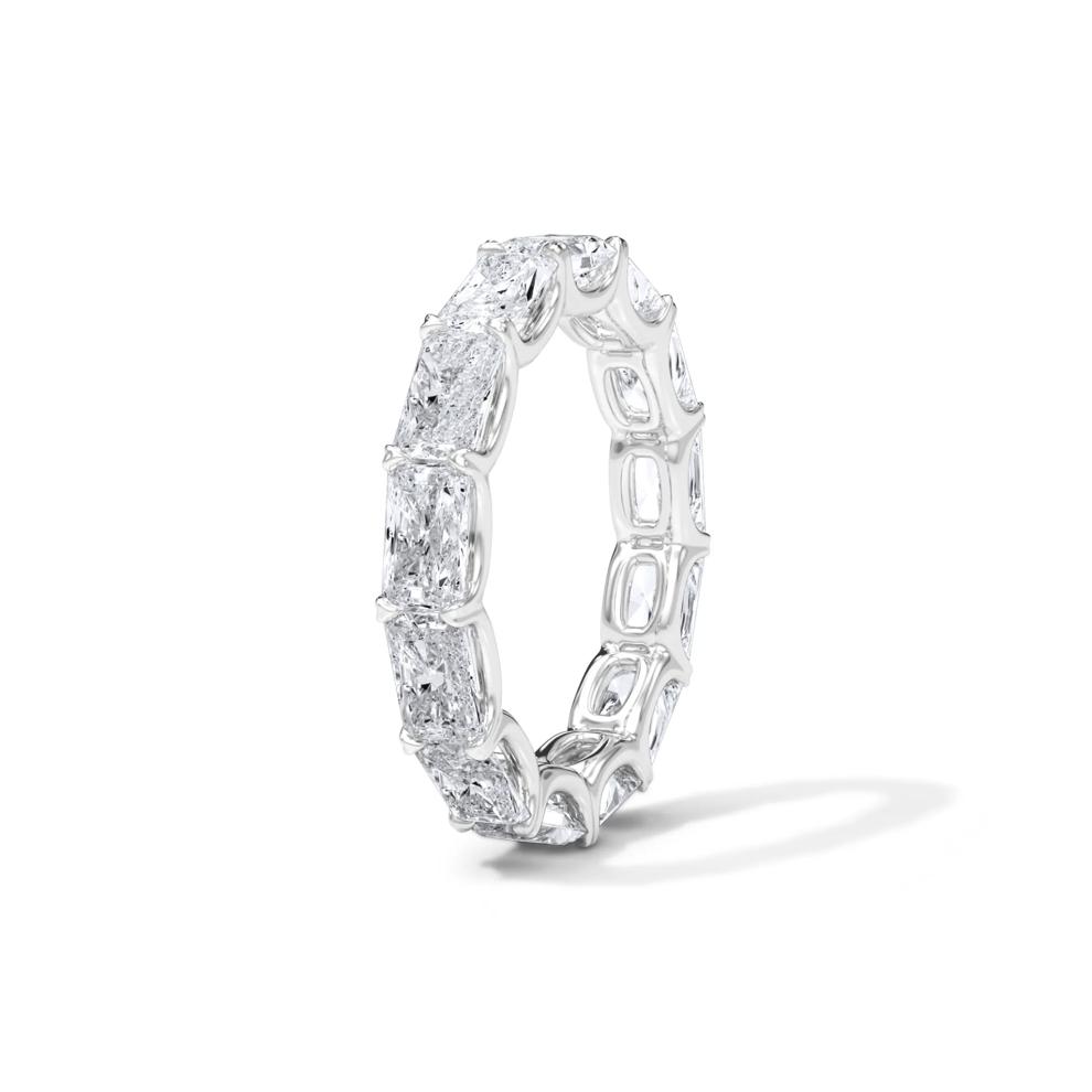 Lab Grown Diamond East-West U-Prong Eternity Band in 14K White Gold (5 1/4 ct. tw.) – Image 3 of 4